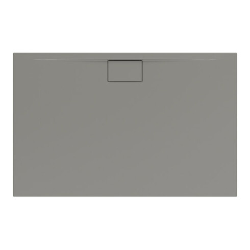 V&B Duschwanne Architectura Metalrim 140x90x1,5cm, grau