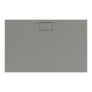 V&B Duschwanne Architectura Metalrim 140x90x1,5cm, grau