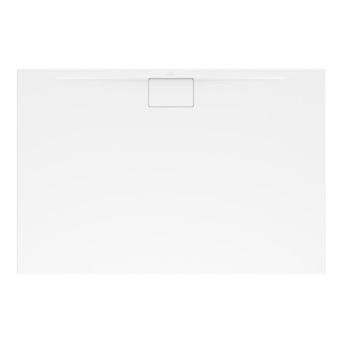 V&B Duschwanne Architectura Metalrim 150x90x1,5cm, weiß, Antirutsch