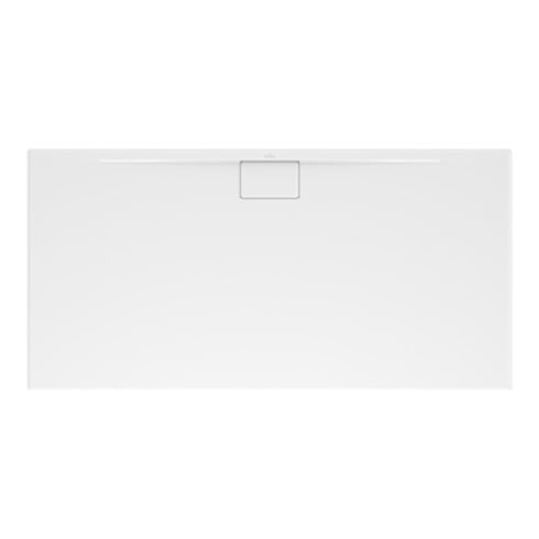 V&B Duschwanne Architectura Metalrim 160x90x1,5cm, almond