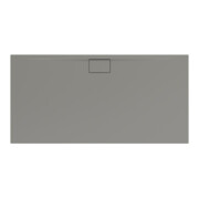 V&B Duschwanne Architectura Metalrim 180x90x1,5cm, grau