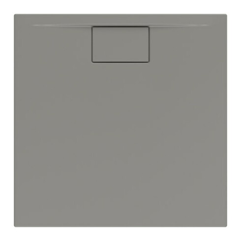 V&B Duschwanne Architectura Metalrim 80x80x1,5cm, grau