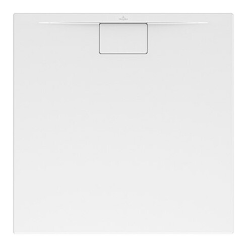 V&B Duschwanne Architectura Metalrim 80x80x1,5cm, weiß
