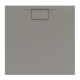 V&B Duschwanne Architectura Metalrim 90x90x1,5cm, grau-1