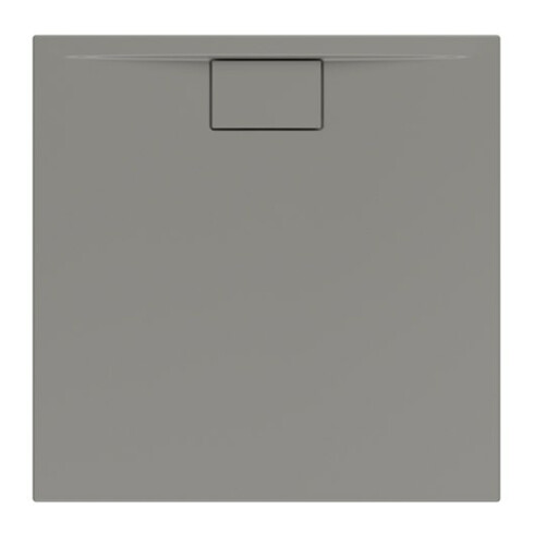 V&B Duschwanne Architectura Metalrim 90x90x1,5cm, grau