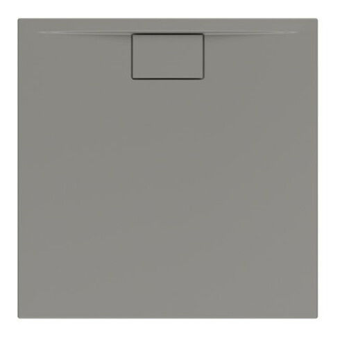V&B Duschwanne Architectura Metalrim 90x90x4,8cm, grau