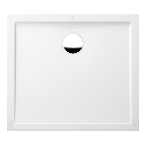 V&B Duschwanne FUTURION FLAT 100x80x1,7cm, weiß