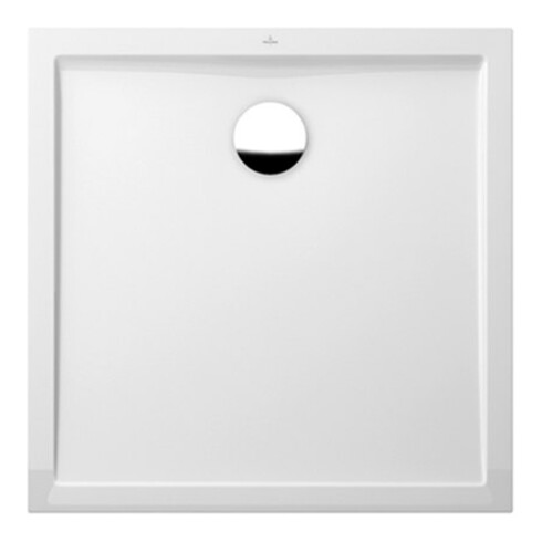 V&B Duschwanne FUTURION FLAT 90x90x1,7cm, weiß