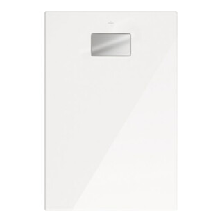 V&B Duschwanne Le Valence-AR CeraSoft 80x120x4cm, installation affleurante
