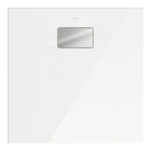 V&B Duschwanne Le Valence-AR CeraSoft 90x90x4cm, flächenbündiger Einbau