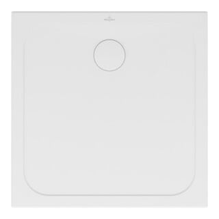 V&B Duschwanne LIFETIME Plus 100x100x3,5cm, weiß Antirutsch