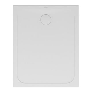 V&B Duschwanne LIFETIME Plus 100x80x3,5cm, weiß Antirutsch