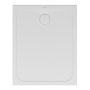 V&B Duschwanne LIFETIME Plus 100x80x3,5cm, weiß Antirutsch