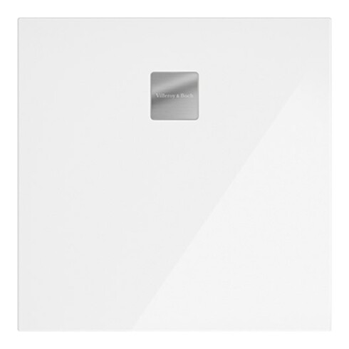 V&B Duschwanne Newo 90x90x4cm, quadratisch, flächenbündig