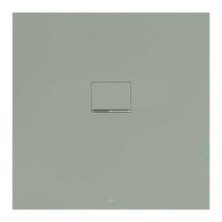 V&B Duschwanne Squaro Infinity 100x100cm, m green, universal einbaubar