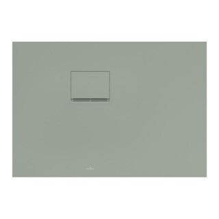 V&B Duschwanne Squaro Infinity 100x70x4cm, m gre., Eck-Einbau li gg Wa