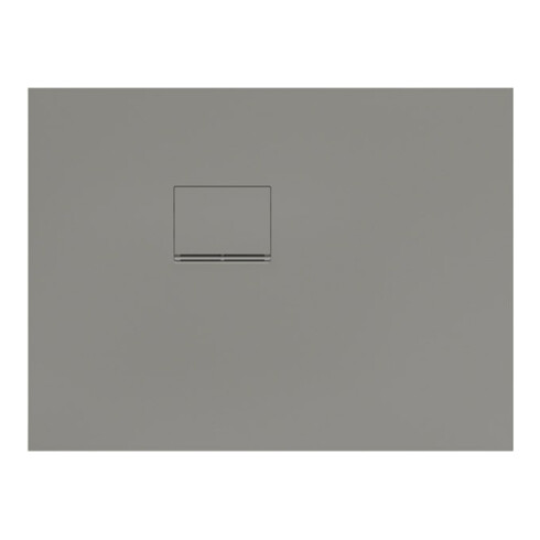 V&B Duschwanne Squaro Infinity 100x75x4cm, gr, Eck-Einbau li gegen Wand