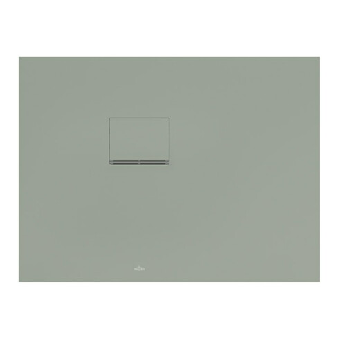 V&B Duschwanne Squaro Infinity 100x75x4cm, m gre., Eck-Einbau li gg Wa