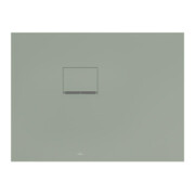 V&B Duschwanne Squaro Infinity 100x75x4cm, m gre., Eck-Einbau li gg Wa