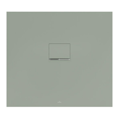V&B Duschwanne Squaro Infinity 100x90x4cm, m green, universal einbaubar
