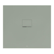 V&B Duschwanne Squaro Infinity 100x90x4cm, m green, universal einbaubar