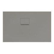 V&B Duschwanne Squaro Infinity 110x70x4cm, gr, Eck-Einbau li gegen Wand