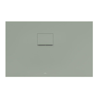 V&B Duschwanne Squaro Infinity 110x70x4cm, morn. g., Eck-Einbau l gg Wa