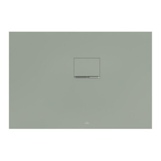 V&B Duschwanne Squaro Infinity 110x75x4cm, morn. g., Eck-Einbau r gg Wa