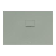 V&B Duschwanne Squaro Infinity 110x75x4cm, morn. g., Eck-Einbau r gg Wa