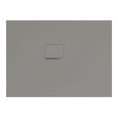 V&B Duschwanne Squaro Infinity 110x80x4cm, gr, Eck-Einbau li gegen Wand