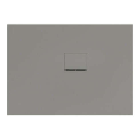 V&B Duschwanne Squaro Infinity 110x80x4cm, gr, Eck-Einbau re gegen Wand