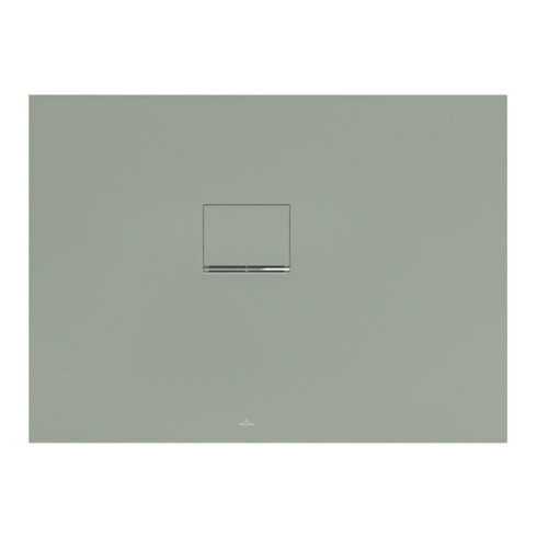 V&B Duschwanne Squaro Infinity 110x80x4cm, morn. g., Eck-Einbau l gg Wa