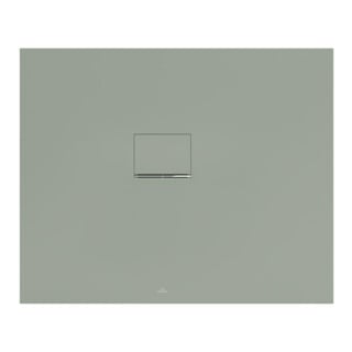 V&B Duschwanne Squaro Infinity 110x90x4cm, morn. g., Eck-Einbau l gg Wa