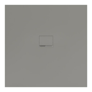 V&B Duschwanne Squaro Infinity 120x120x4cm, gr, Aufm f bündige Install.
