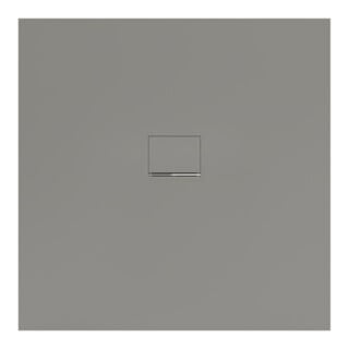 V&B Duschwanne Squaro Infinity 120x120x4cm, grau, universal einbaubar