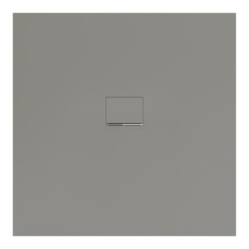 V&B Duschwanne Squaro Infinity 120x120x4cm, grau, universal einbaubar
