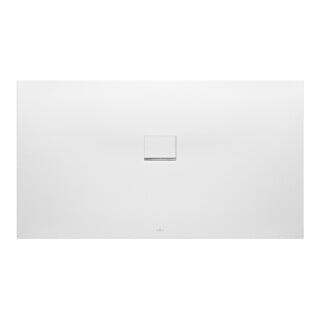V&B Duschwanne Squaro Infinity 120x120x4cm, st. wh., Uni. einbaubar