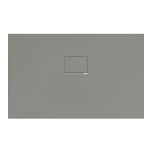 V&B Duschwanne Squaro Infinity 120x75x4cm, gr, Uni., lg. S. geschnitten