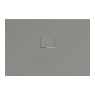 V&B Duschwanne Squaro Infinity 120x80x4cm, grau, universal einbaubar