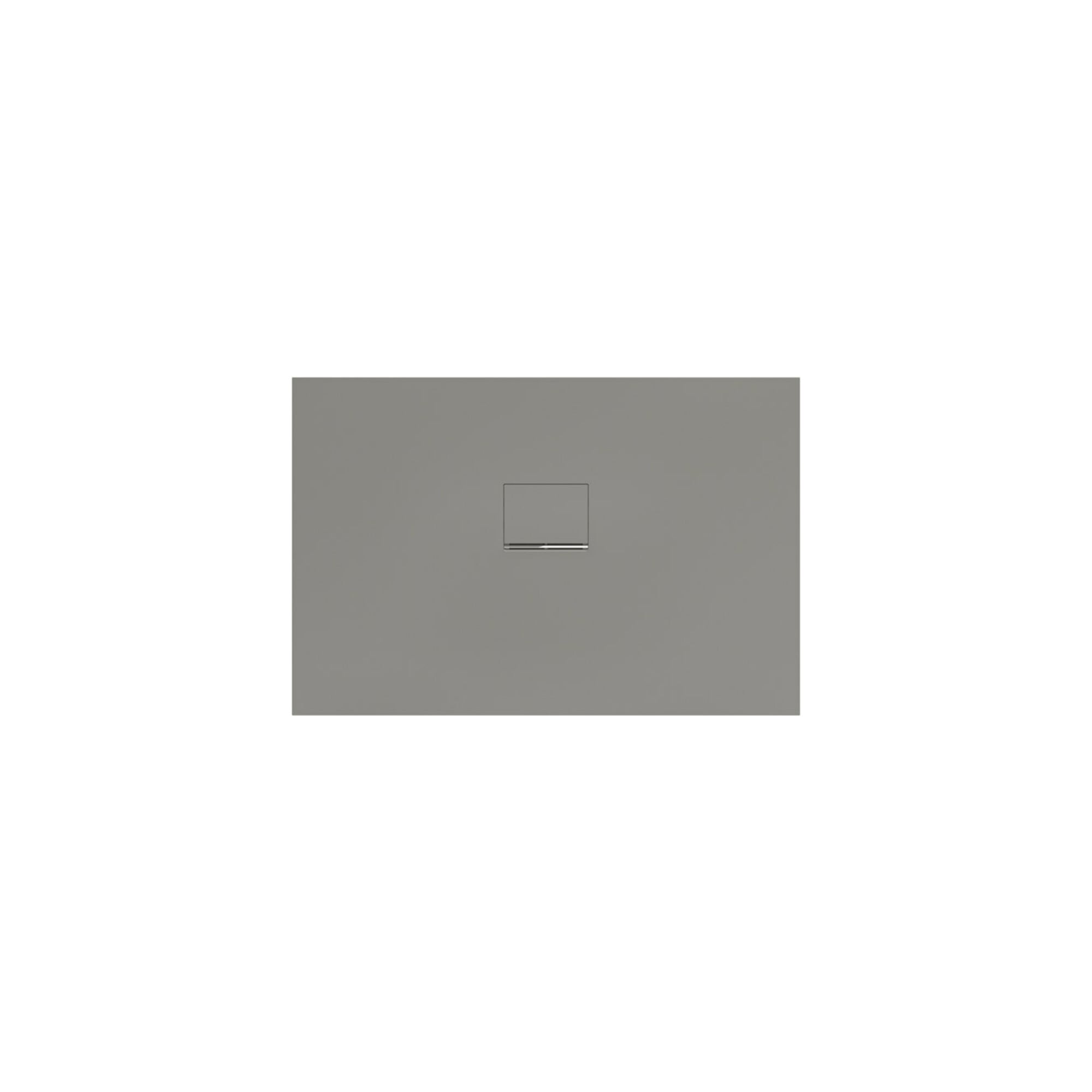 V&B Duschwanne Squaro Infinity 120x80x4cm, grau, universal einbaubar ; Villeroy & Boch