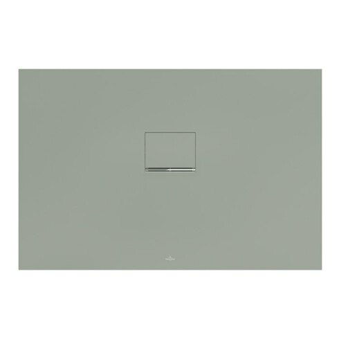 V&B Duschwanne Squaro Infinity 120x80x4cm, m green, universal einbaubar