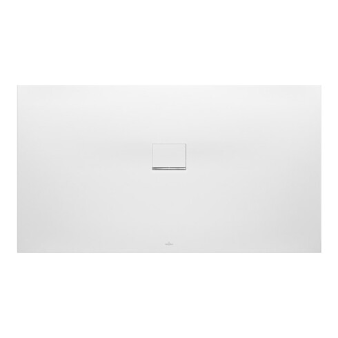 V&B Duschwanne Squaro Infinity 120x90x4cm, anthr., universal einbaubar