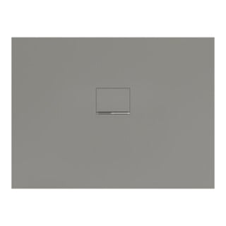 V&B Duschwanne Squaro Infinity 120x90x4cm, grau, universal einbaubar