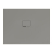 V&B Duschwanne Squaro Infinity 120x90x4cm, grau, universal einbaubar