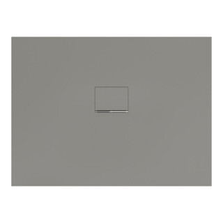 V&B Duschwanne Squaro Infinity 120x90x4cm, gris, installation universelle