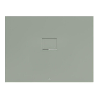 V&B Duschwanne Squaro Infinity 120x90x4cm, m green, universal einbaubar