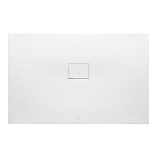V&B Duschwanne Squaro Infinity 120x90x4cm, st. wh., universal einbaubar