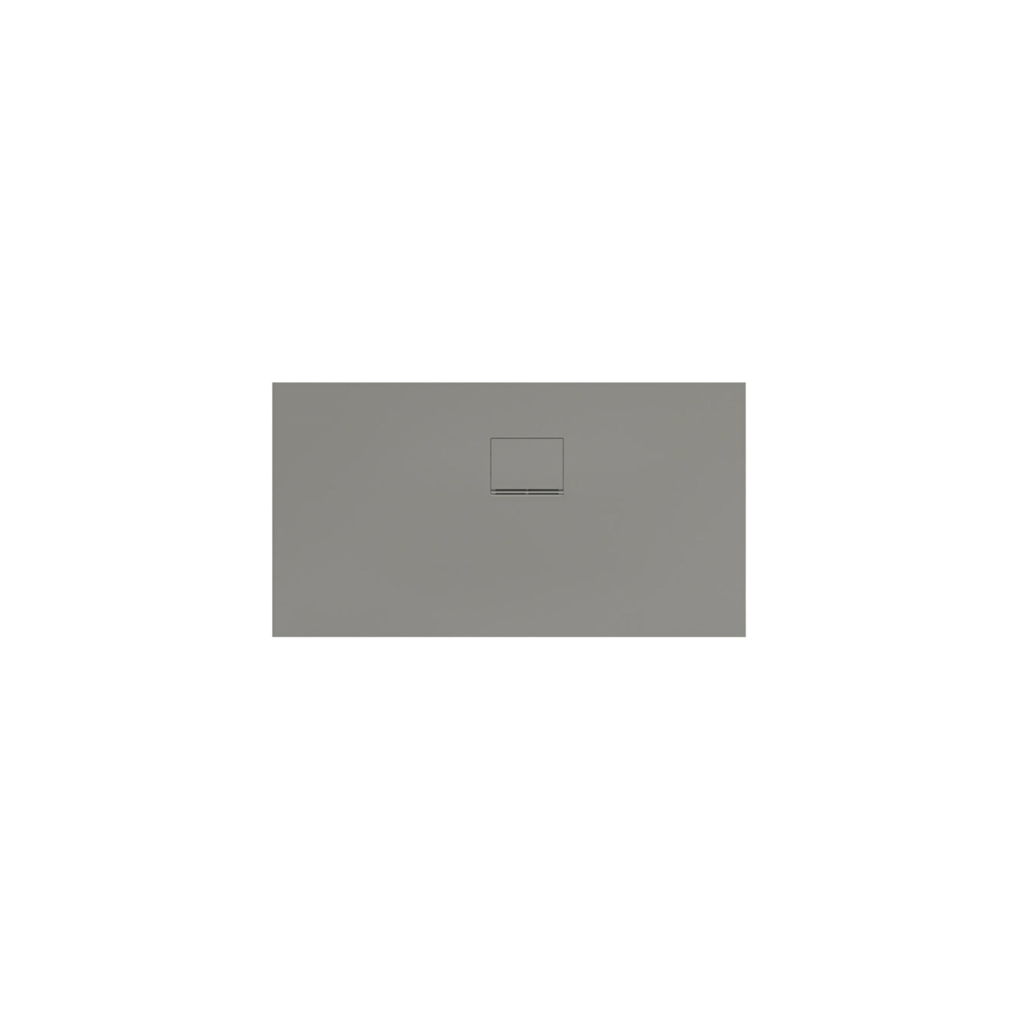 V&B Duschwanne Squaro Infinity 130x70x4cm, gr, Eck-Einbau re gegen Wand ; Villeroy & Boch