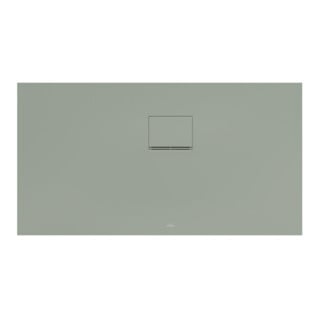 V&B Duschwanne Squaro Infinity 130x70x4cm, morn. g., Eck-Einbau r gg Wa