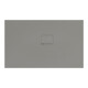 V&B Duschwanne Squaro Infinity 130x80x4cm, gr, Eck-Einbau re gegen Wand-1